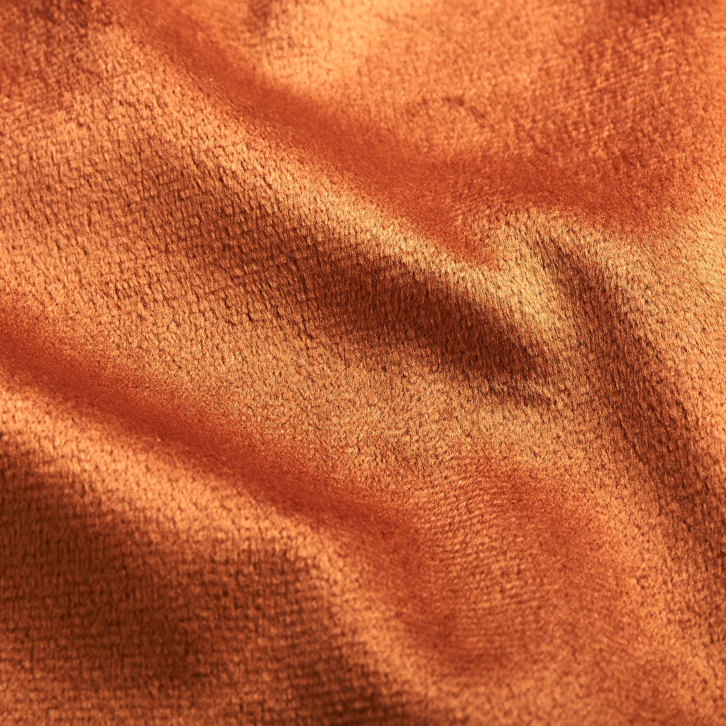 PL18 Plush Soft Velvet Burnt Orange