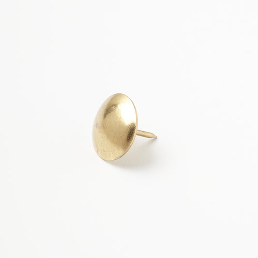 DR19S 19mm x 23mm Round Gold Decorative Nails