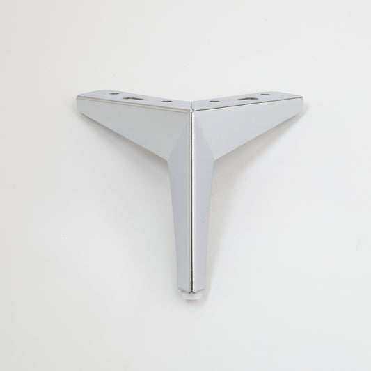 SF012S Silver Metal Leg 125mm x 140mm