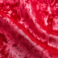 Crushed Velvet Red